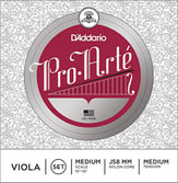 D'Addario Pro Arte Viola String Set 4/4 Medium Medium